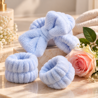 IvaNaturals 3 delat set – hårband och handledsband